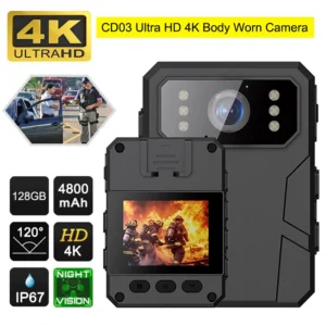 Full 4K HD Body Worn Camera